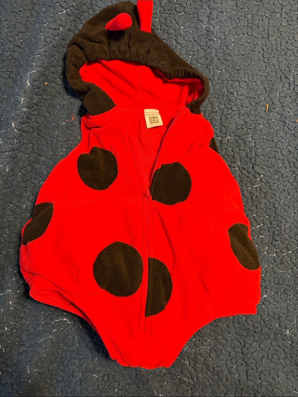 Carter's Red and Black Baby Ladybug Costume